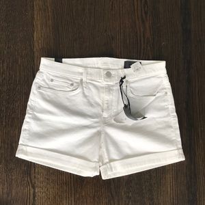 White Vince Denim Shorts